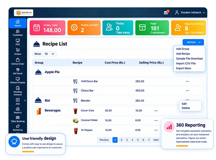 User friendly design